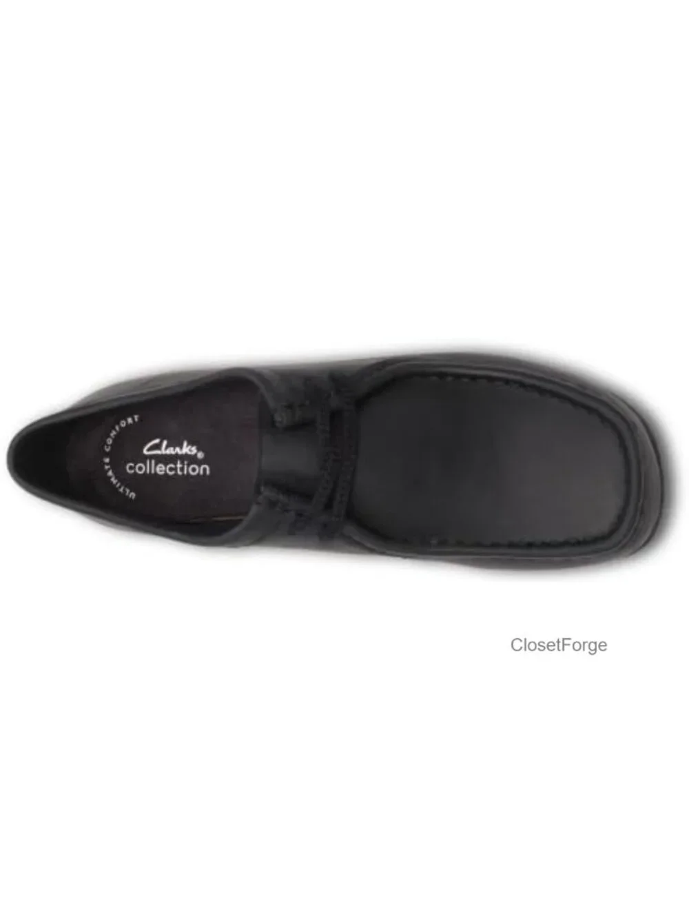 Clarks Women's Padmora Oxford Leather Lace-Up Moc Toe Comfort Shoes